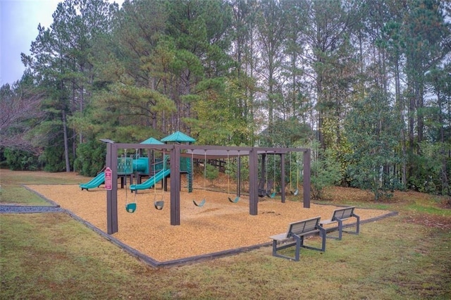 401 Night Hawk Ct, Canton, GA 30114 - community playground with a lawn