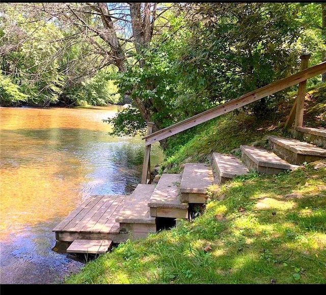 30C River Forest Pl, Suches, GA 30572 - dock area with a water view