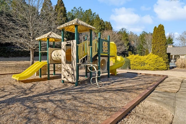 view of play area