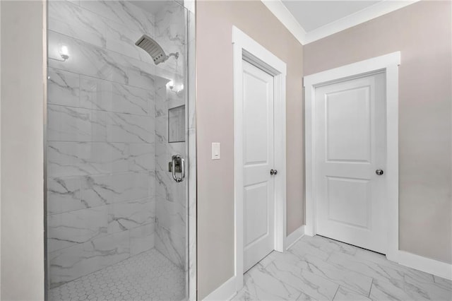 1104 Thomas St, Woodstock, GA 30188 - full bath featuring marble finish floors and a marble finish shower