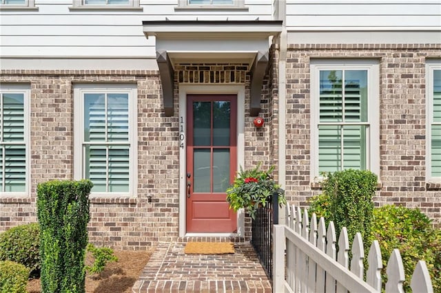 1104 Thomas St, Woodstock, GA 30188 - property entrance with brick siding