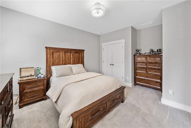 1104 Thomas St, Woodstock, GA 30188 - bedroom with light colored carpet and a closet