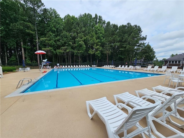 2994 Meadow Church Rd, Suwanee, GA 30024 - community pool featuring a patio area