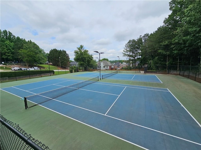 2994 Meadow Church Rd, Suwanee, GA 30024 - view of tennis court with community basketball court