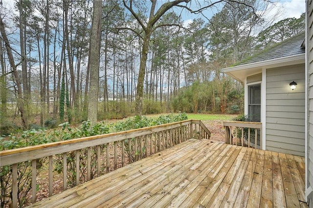 105 Spring Forest Way, Sharpsburg, GA 30277 - view of wooden deck