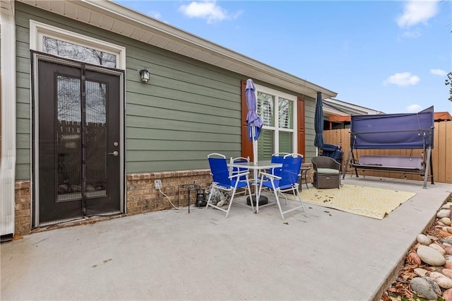 view of patio / terrace