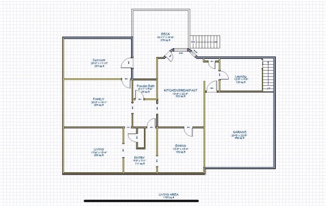 4875 Rivercliff Trce SW, Lilburn, GA 30047 - view of home floor plan