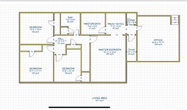 4875 Rivercliff Trce SW, Lilburn, GA 30047 - view of property floor plan