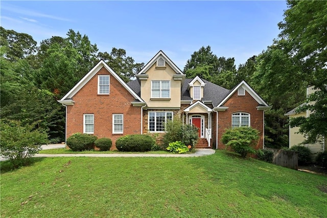 1920 Lee Patrick Dr, Dacula, GA 30019 - traditional-style house with brick siding