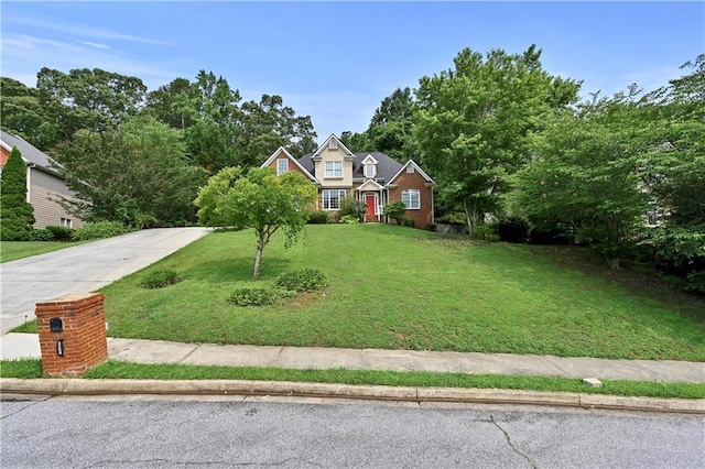 1920 Lee Patrick Dr, Dacula, GA 30019 - traditional-style house featuring a front lawn
