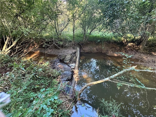 view of nature with a water view