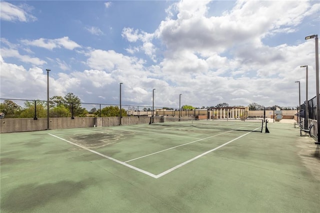 5300 Peachtree Rd Unit 3206, Atlanta, GA 30341 - view of tennis court featuring fence
