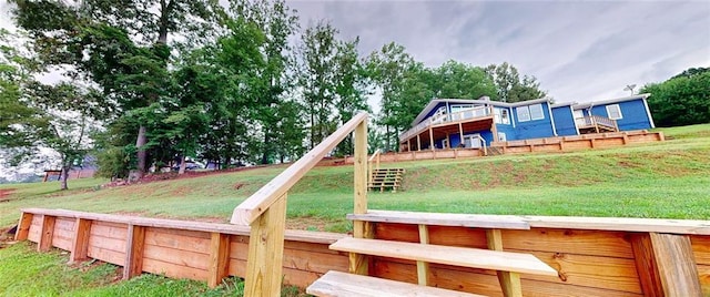 137 Rockville Springs Ct, Eatonton, GA 31024 - view of wooden terrace
