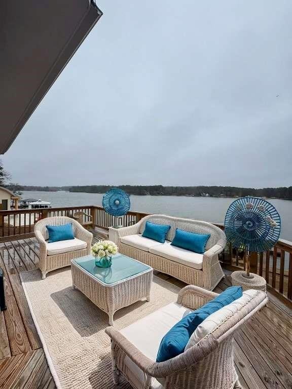 137 Rockville Springs Ct, Eatonton, GA 31024 - deck with outdoor lounge area