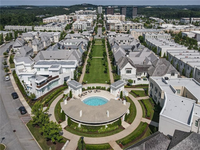 drone / aerial view