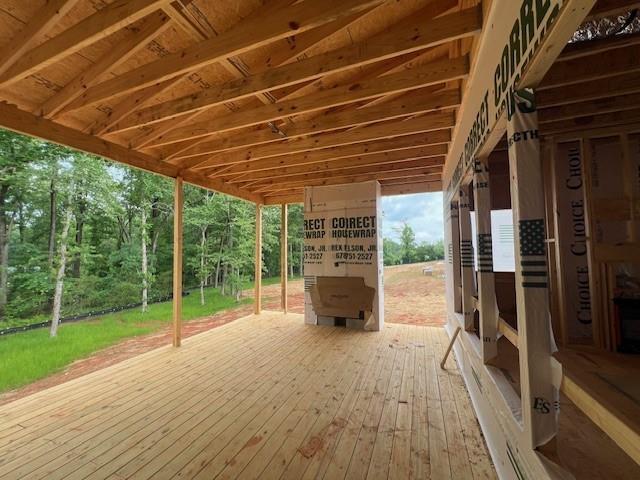 3435 Dr Bramblett Rd, Cumming, GA 30028 - view of wooden terrace