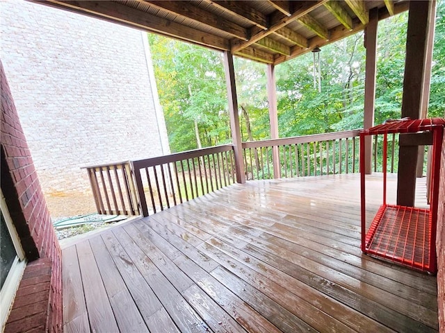 view of deck