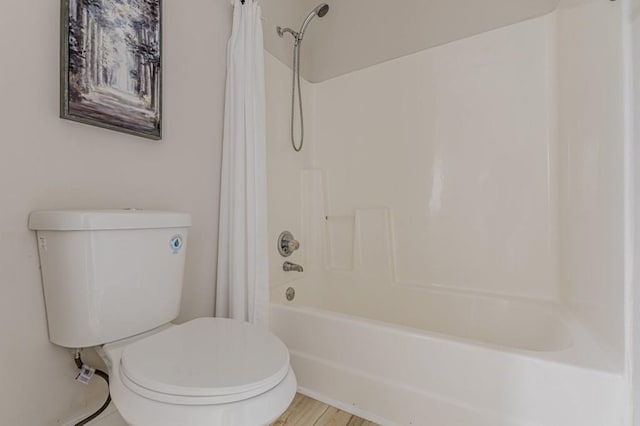 3329 Walt Stephens Rd, Stockbridge, GA 30281 - full bath with shower / bath combo and wood finished floors