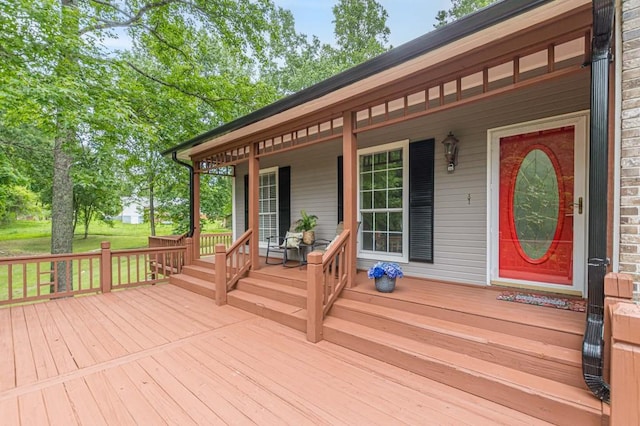3329 Walt Stephens Rd, Stockbridge, GA 30281 - view of wooden porch