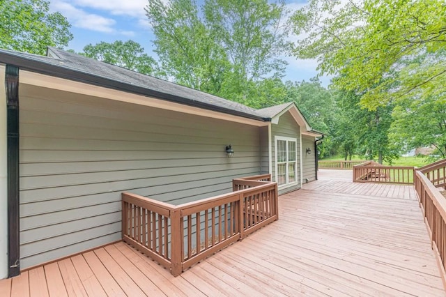 3329 Walt Stephens Rd, Stockbridge, GA 30281 - view of wooden terrace