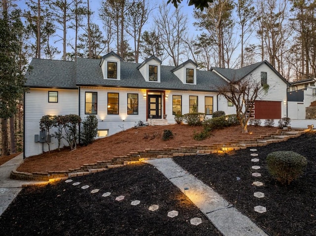 view of cape cod-style house