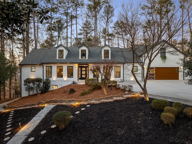 view of cape cod house