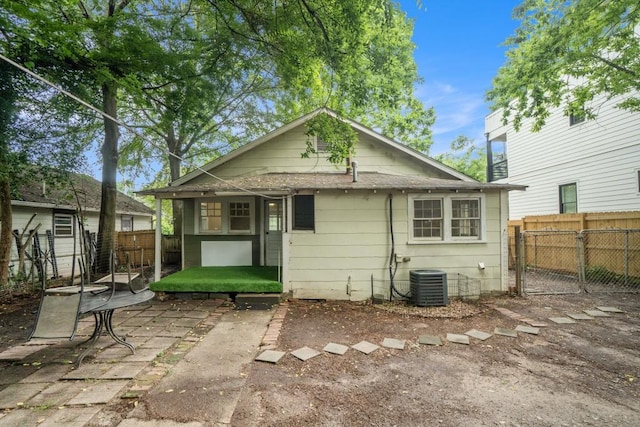 724 Bellemeade Ave NW, Atlanta, GA 30318 - back of house with a patio area and a gate