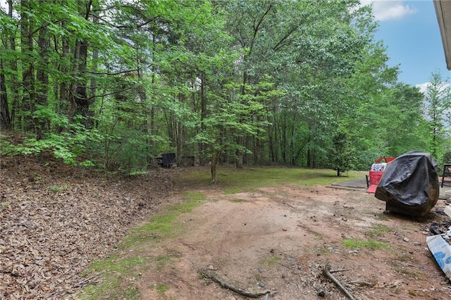 179 Parkside Dr, Stockbridge, GA 30281 - view of yard featuring a wooded view