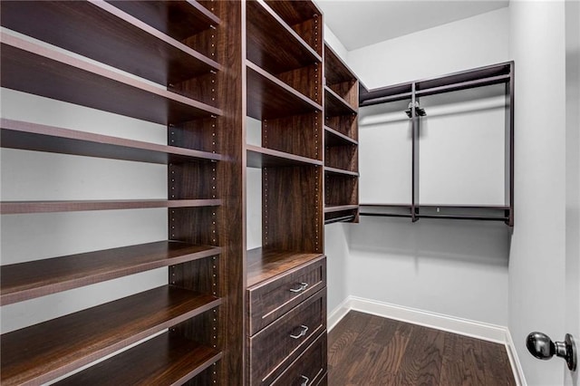 2544 Thompson Rd NE, Brookhaven, GA 30319 - spacious closet featuring dark wood-style floors