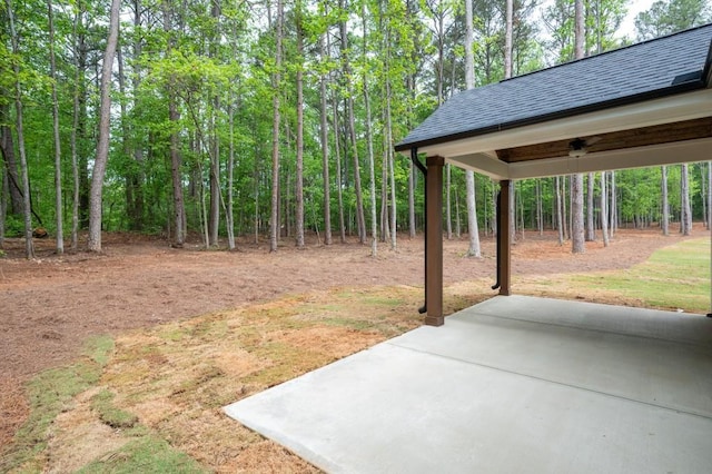 160 Doris Path, Dallas, GA 30157 - view of yard featuring a patio and a view of trees