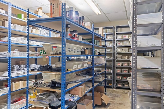view of storage