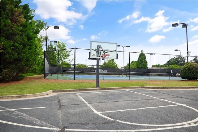 3920 Baverton Dr, Suwanee, GA 30024 - view of sport court with a tennis court and community basketball court
