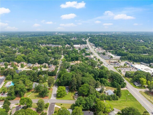 aerial view