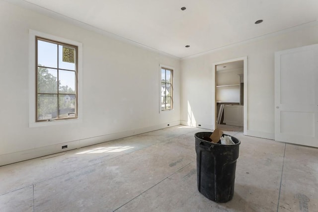 view of unfurnished room