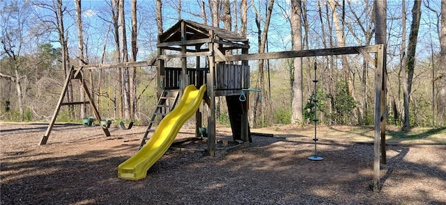 view of communal playground