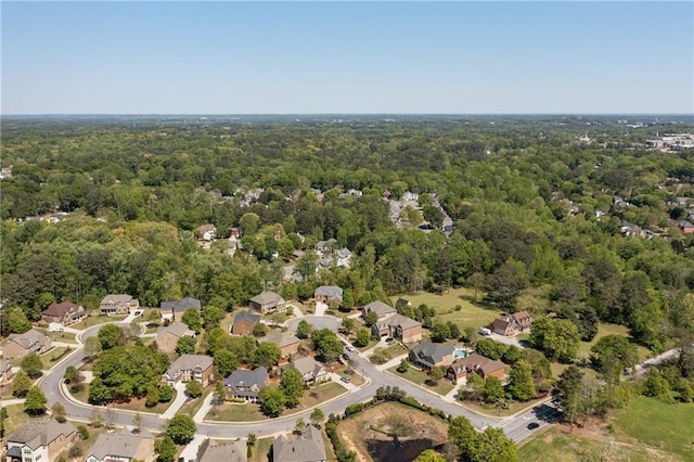 1695 Peyton Farm Dr, Alpharetta, GA 30004 - aerial view of residential area featuring a forest