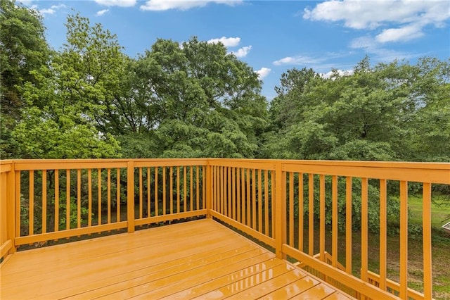 view of deck