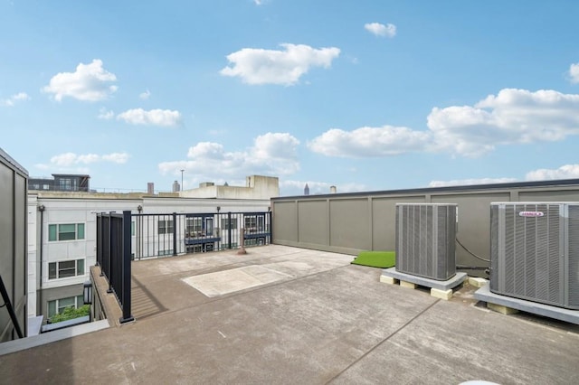71 Krog St NE, Atlanta, GA 30307 - view of patio / terrace with central air condition unit