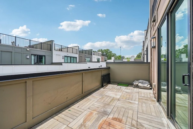 71 Krog St NE, Atlanta, GA 30307 - wooden deck featuring a residential view