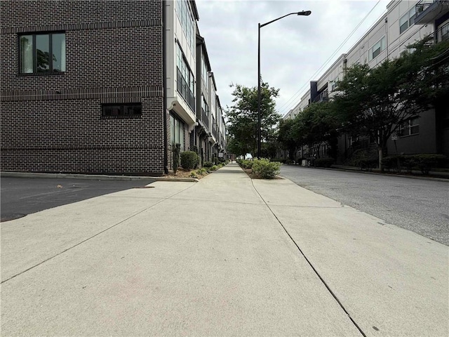 71 Krog St NE, Atlanta, GA 30307 - view of concrete road featuring street lights