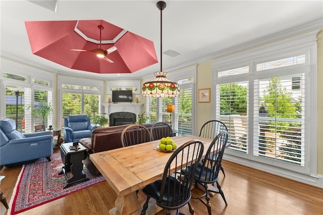 sunroom / solarium with a wealth of natural light