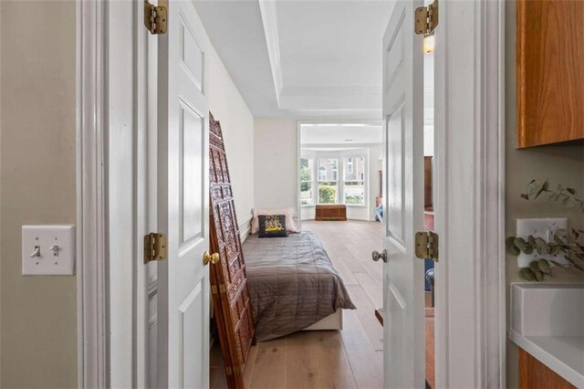 3652 Morning Creek Ct, Suwanee, GA 30024 - bedroom with light wood finished floors