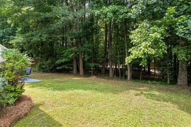 3652 Morning Creek Ct, Suwanee, GA 30024 - view of grassy yard featuring a patio