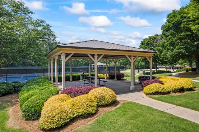 3652 Morning Creek Ct, Suwanee, GA 30024 - view of property's community with a gazebo