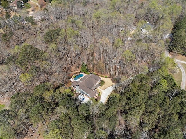 2160 Bradley Trl, Cumming, GA 30041 - aerial overview of property's location featuring a forest