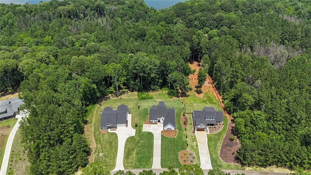 147 Wolf Creek Cv, Lagrange, GA 30240 - drone / aerial view of a heavily wooded area
