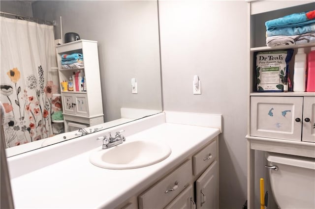 1043 Foxhollow Trl, Canton, GA 30115 - full bathroom featuring vanity and toilet