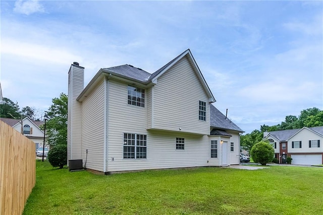 6181 E Fayetteville Dr, Riverdale, GA 30296 - back of property featuring a chimney