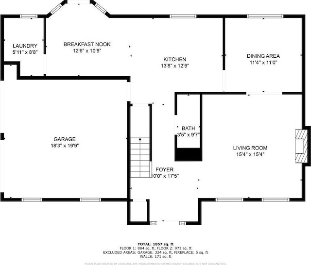 6181 E Fayetteville Dr, Riverdale, GA 30296 - view of home floor plan