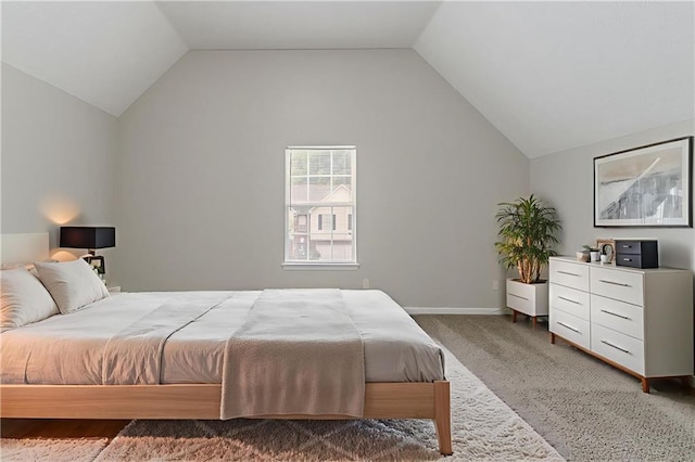 6181 E Fayetteville Dr, Riverdale, GA 30296 - bedroom featuring vaulted ceiling and carpet flooring